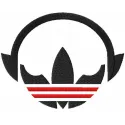Adidas Music Sporty Embroidery Pattern