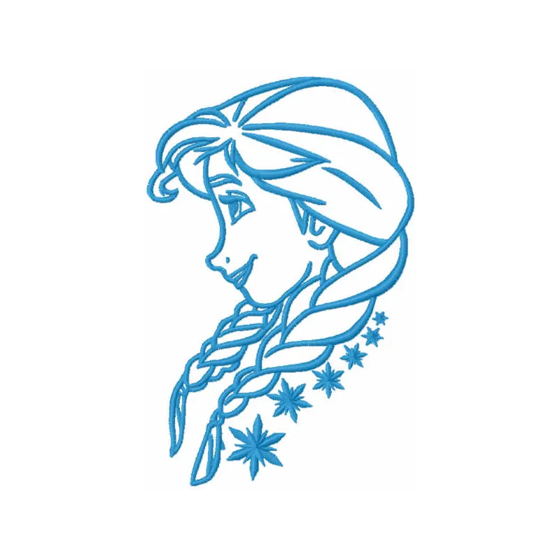Anna Loving Time Stitching Pattern | Frozen Design