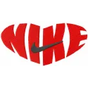 Nike Heart Sports Logo Stitching Pattern