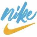 Nike Swoosh Logo Stitching Pattern for Athletes