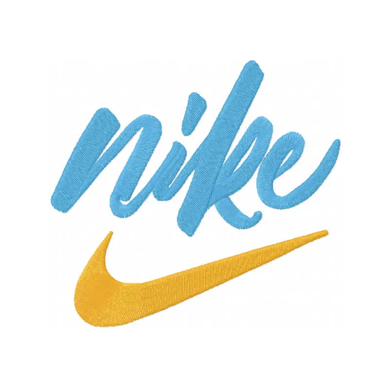 Nike Swoosh Logo Stitching Pattern for Athletes