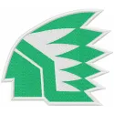 North Dakota Fighting Hawks Vintage Logo Stitching Pattern