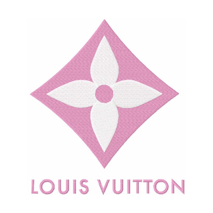 Louis Vuitton logo 6 embroidery design - Embroidery Design