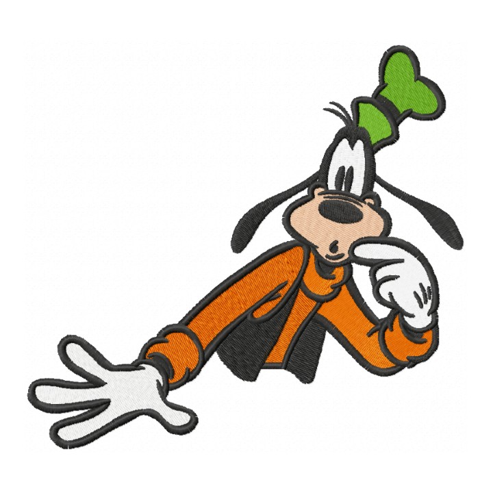 Who is goofy embroidery design - Embroidery Design