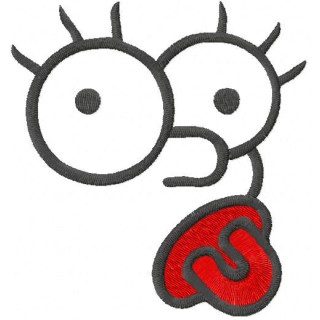 Just Maggie embroidery design - Embroidery Design