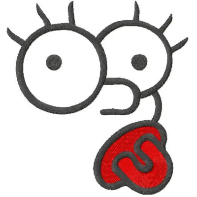 Maggie Simpson Stitching Pattern | Cartoon Embroidery