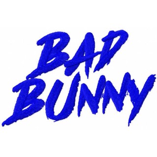 Bad bunny embroidery design - Embroidery Design
