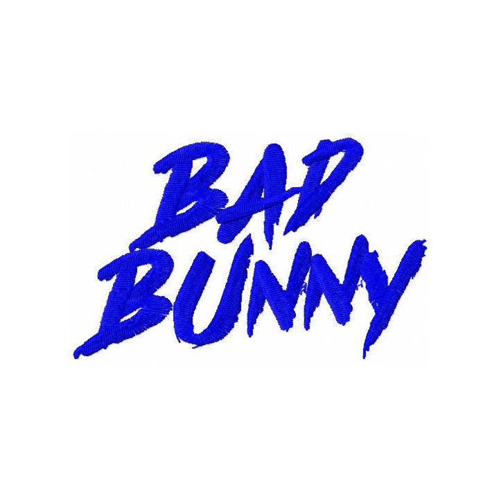 Bad bunny embroidery design - Embroidery Design