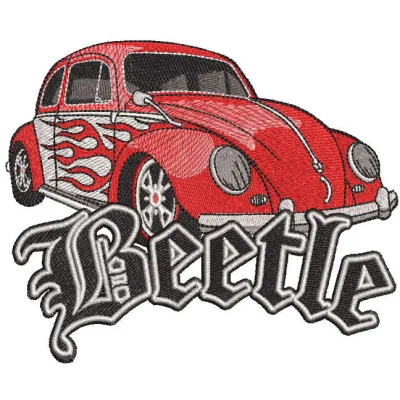 Hot Wheels Beetle Stitching Pattern for Car Lovers