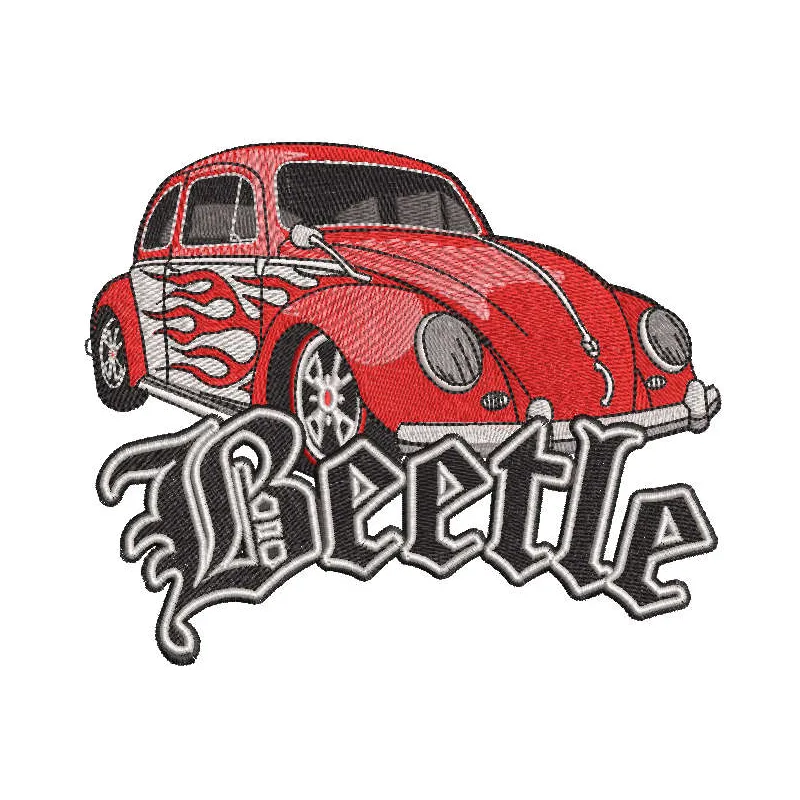 Hot Wheels Beetle Stitching Pattern for Car Lovers