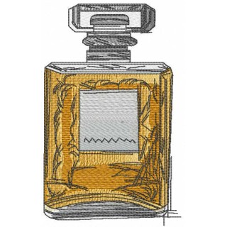 Perfume embroidery design - Embroidery Design