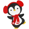 Funny Penguin Christmas Stitching Pattern