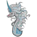 Sisu Dragon Stitching Pattern | Fantasy Embroidery