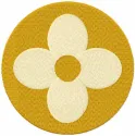 Luxe Flower Stitching Pattern for Fashion Apparel