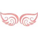 Wings for angel embroidery design - Embroidery Design