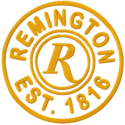 Remington Pin Logo Stitching Pattern for Sports Fans