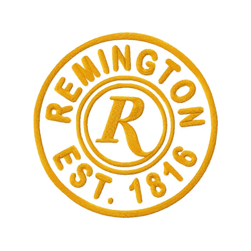 Remington Pin Logo Stitching Pattern for Sports Fans