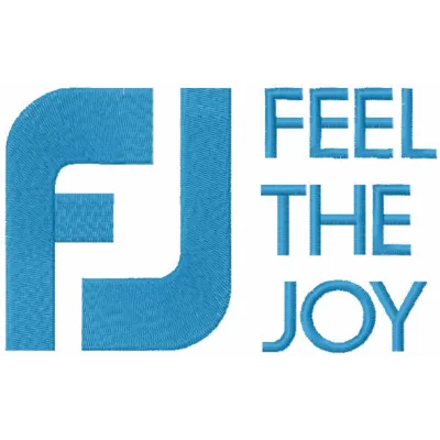 Feel the Joy Golf Stitching Pattern for Enthusiasts
