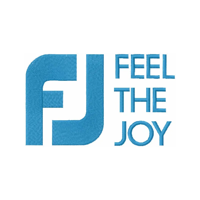 Feel the Joy Golf Stitching Pattern for Enthusiasts
