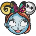 Sally Mouse Ears Stitching Pattern | Nightmare Before Chris…