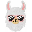 Trendy Llama Pink Sunglasses Embroidery Design Download