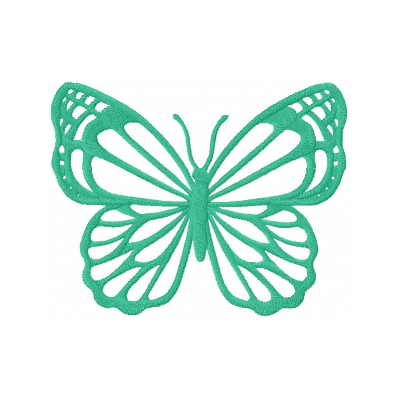 Ultramarine Butterfly Stitching Pattern for Crafters