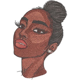 Real beauty embroidery design - Embroidery Design