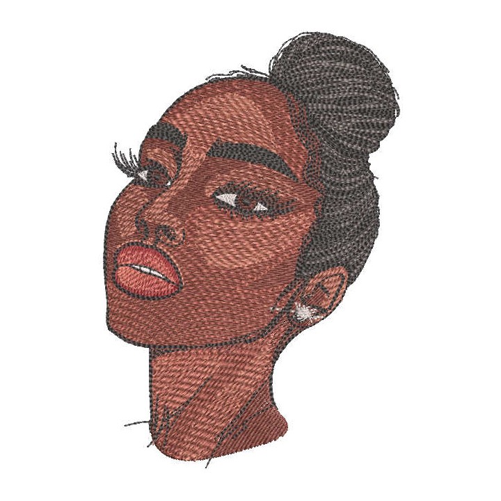 Real beauty embroidery design - Embroidery Design