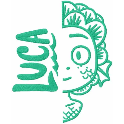 Luca the Playful Monster Brings Whimsy to Stitching