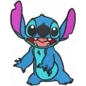 Stitch Surprised Expression Stitching Pattern