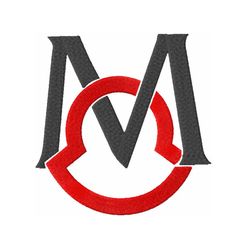 Moncler Logo Stitching Pattern for Apparel