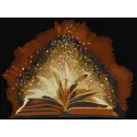 Enchanted Book Stitching Pattern for Fantasy Lovers