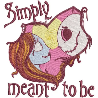 Simply Meant to Be Stitching Pattern | Nightmare Before Chr…