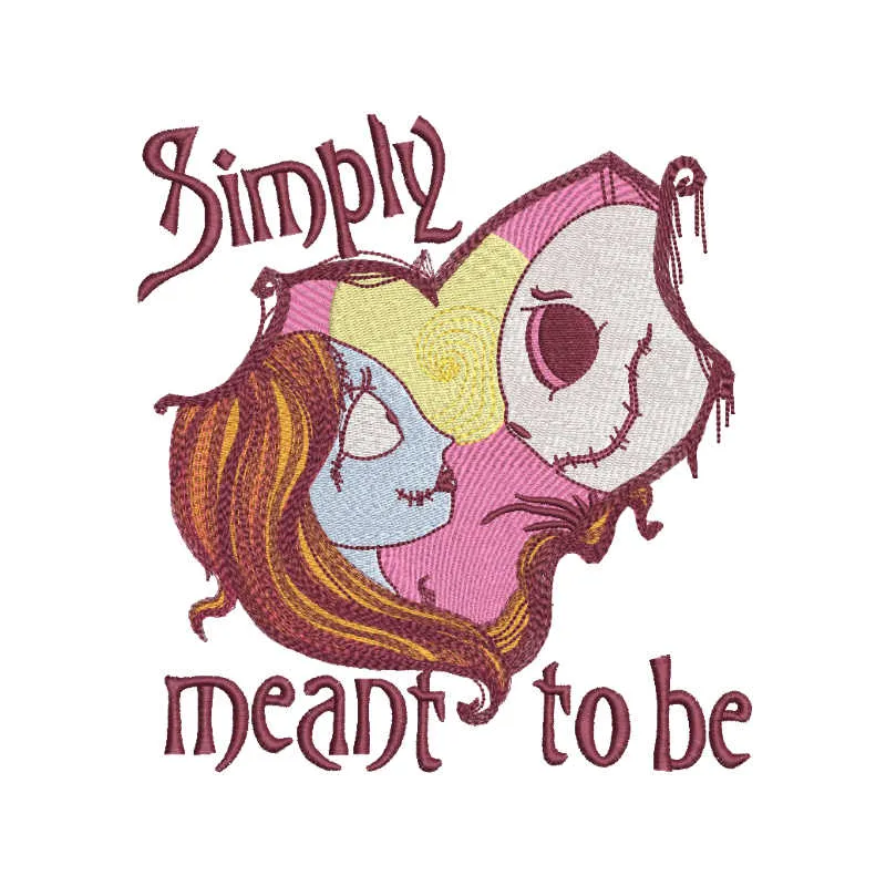 Simply Meant to Be Stitching Pattern | Nightmare Before Chr…