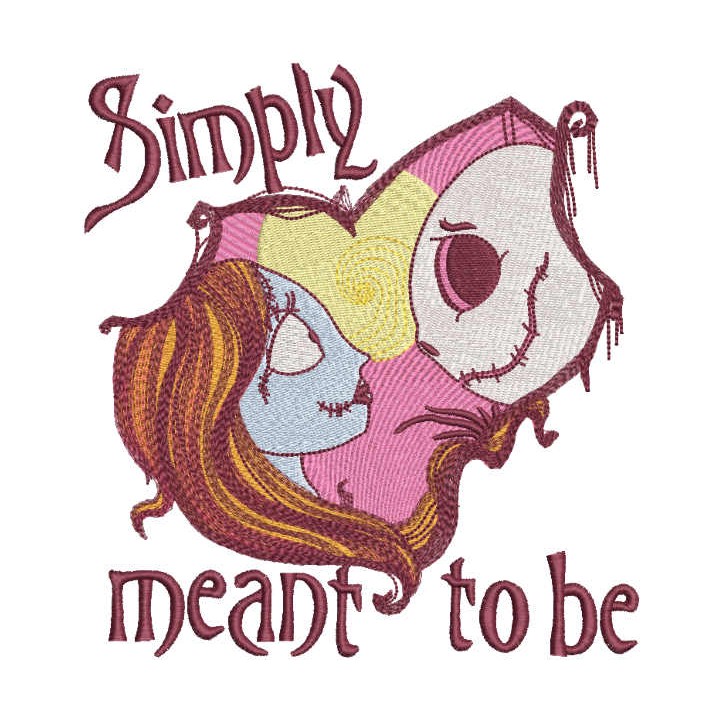 Simply meant to be embroidery design - Embroidery Design
