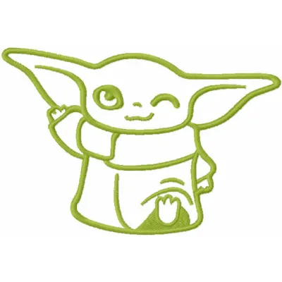 Yoda Welcomes You Stitching Pattern | Star Wars