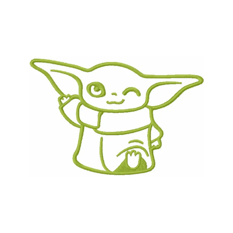 Yoda Welcomes You Stitching Pattern | Star Wars
