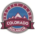 Colorado Avalanche Logo Stitching Pattern for Hockey Fans