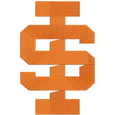 Idaho State Bengals 2019 secondary logo embroidery design featuring the iconic Bengal tiger head in vibrant colors.