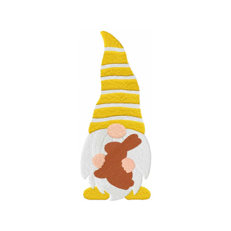Gnome & Chocolate Bunny Stitching Pattern