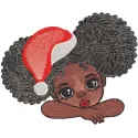 Santa's Sweetheart Stitching Pattern for Holiday Crafts