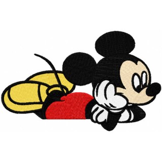 Dreaming mickey embroidery design - Embroidery Design