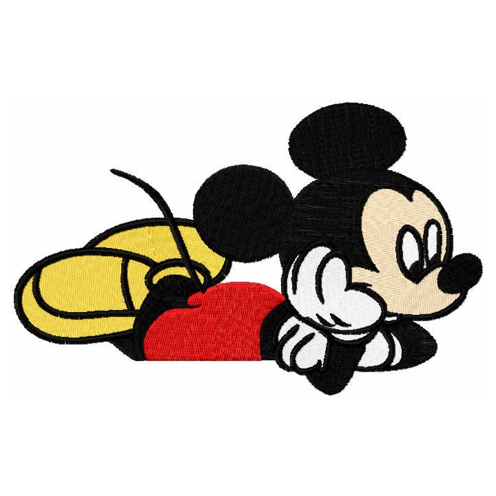 Dreaming mickey embroidery design - Embroidery Design