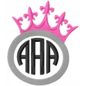 Monogram Princess Stitching Pattern for Kids
