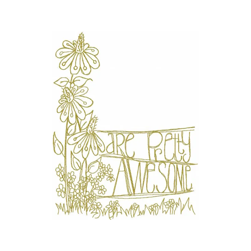 Are pretty awesome embroidery design - Embroidery Design