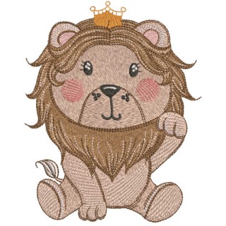 Hello lion king embroidery design - Embroidery Design