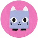 Roblox Cat Character Stitching Pattern