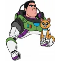 Buzz Lightyear with Socks Stitching Pattern