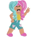 Candy Girl Roblox Dancing Stitching Pattern
