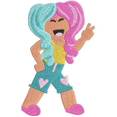 Candy Girl Roblox Dancing Stitching Pattern